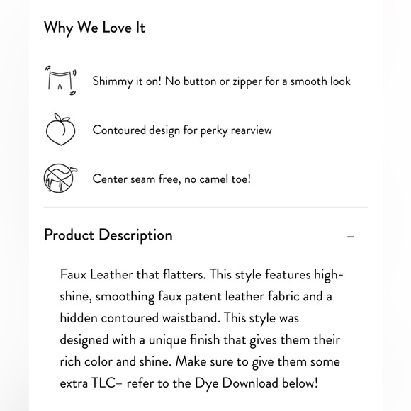 SPANX Faux Patent Leather Leggings - Picture 6 of 8